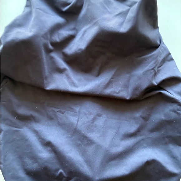 NEW Farm Rio Made In Brazil Black Leaf One-piece High Neck Swimsuit XL - Picture 9 of 11